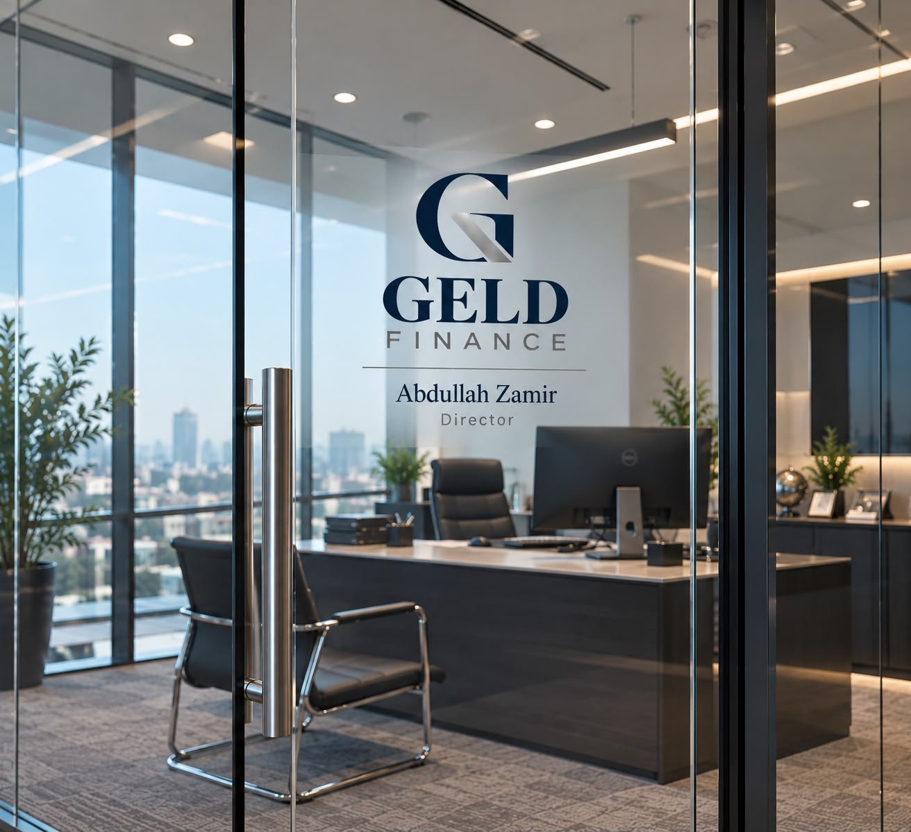 Abdullah Zamir, Founder and Director of Geld Finance Ltd